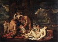 die Nurture von Bacchus klassische Maler Nicolas Poussin